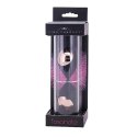 Vibe Therapy Fascinate Black & Silver - podwojne kulki Kegla, silikon
