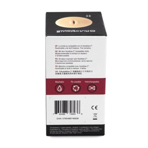 Autoblow 2 Plus XT Zapasowa Wkładka Ustna Rozmiar B 10-14 cm Autoblow 2 Plus XT Zapasowa Wkładka Ustna Rozmiar B 10-14 cm