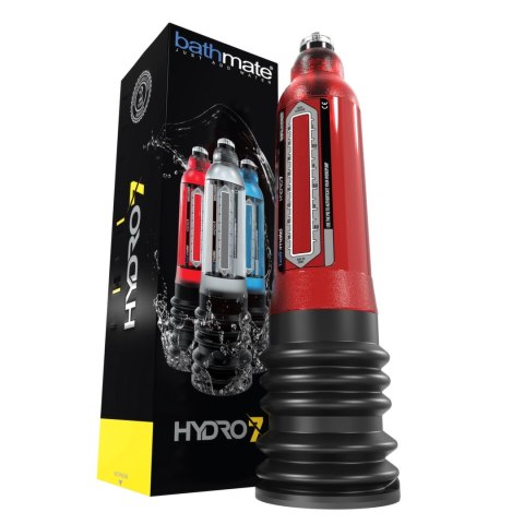 Bathmate Hydro7 Brilliant Red - zaawansowana pompa wodna, rozmiar M Bathmate Hydro7 Brilliant Red - zaawansowana pompa wodna, rozmiar M