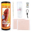 Cloneboy Candle Red - Zestaw do tworzenia świecy, czerwony, komplet
