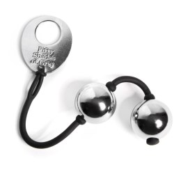 Fifty Shades of Grey Inner Goddess metalowe kulki do ćwiczeń Kegla 21,6 cm