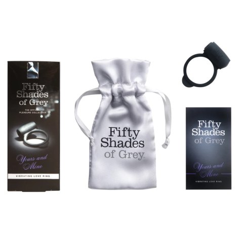 Fifty Shades of Grey Yours and Mine silikonowy pierścień wibrujący Fifty Shades of Grey Yours and Mine silikonowy pierścień wibrujący