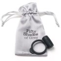 Fifty Shades of Grey Yours and Mine silikonowy pierścień wibrujący