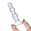Glas Triple Play - szklane koraliki z kolorowymi drobinkami 10 cm
