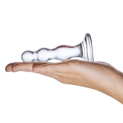 Glas Triple Play - szklane koraliki z kolorowymi drobinkami 10 cm Glas Triple Play - szklane koraliki z kolorowymi drobinkami 10 cm