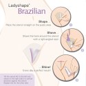 Ladyshape Bikini Shaping Tool Brazilian - szablon do stylizacji linii bikini