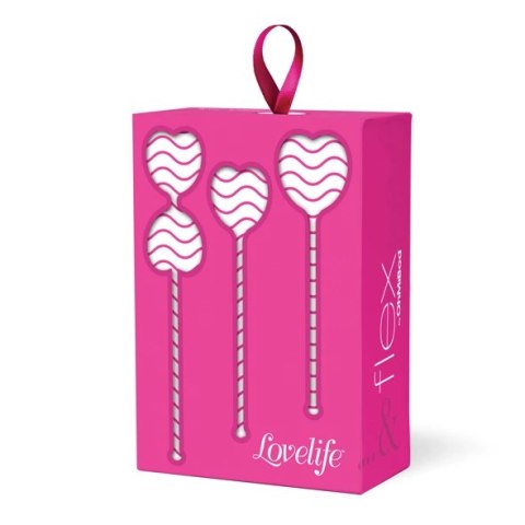 Lovelife by OhMiBod Flex Kegels Zestaw 3 kulek rożne stopnie zaawansowania Lovelife by OhMiBod Flex Kegels Zestaw 3 kulek rożne stopnie zaawansowania