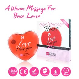 LoversPremium Hot Massage Heart XL podgrzewacz do masażu 12x12cm