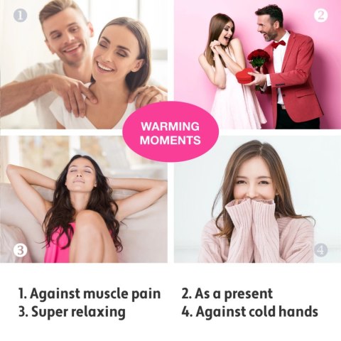 LoversPremium Hot Massage Heart XL podgrzewacz do masażu 12x12cm LoversPremium Hot Massage Heart XL podgrzewacz do masażu 12x12cm