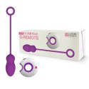 LoversPremium Leya Purple - Bezprzewodowy system wibracyjny, silikonowy, 19.4 cm