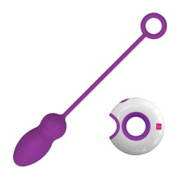 LoversPremium Leya Purple - Bezprzewodowy system wibracyjny, silikonowy, 19.4 cm