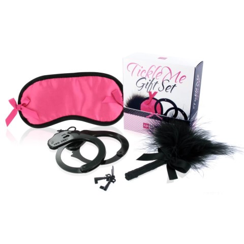 LoversPremium Tickle Me Gift Set Pink - Zestaw akcesoriow rożowy LoversPremium Tickle Me Gift Set Pink - Zestaw akcesoriow rożowy