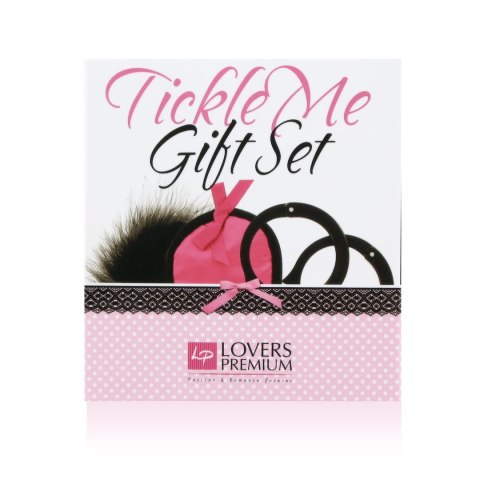 LoversPremium Tickle Me Gift Set Pink - Zestaw akcesoriow rożowy LoversPremium Tickle Me Gift Set Pink - Zestaw akcesoriow rożowy
