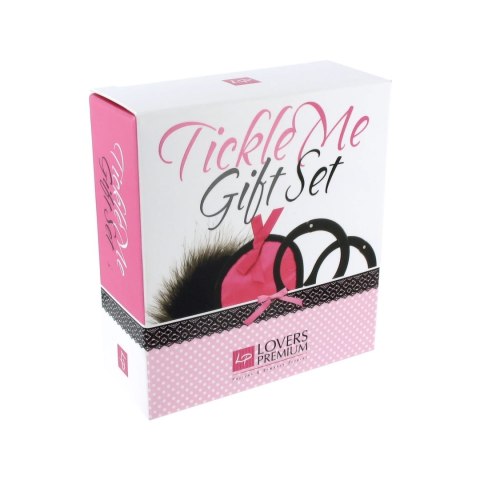 LoversPremium Tickle Me Gift Set Pink - Zestaw akcesoriow rożowy LoversPremium Tickle Me Gift Set Pink - Zestaw akcesoriow rożowy