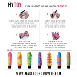 MyToy Vibrator Kit Green & Pink - Kreatywny zestaw do modelowania