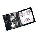 Petits Joujoux Gloria Set biżuteria do ciała Black & Pink kryształki