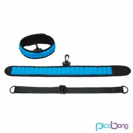 Picobong Speak No Evil Choker Blue - obroża neoprenowa, regulowana