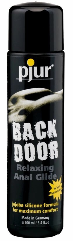 Pjur Back Door Relaxing Glide 100 ml silikonowy żel z olejkiem jojoba Pjur Back Door Relaxing Glide 100 ml silikonowy żel z olejkiem jojoba