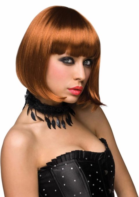 Pleasure Wigs Cici Wig Peruka syntetyczna regulowana czerwona Pleasure Wigs Cici Wig Peruka syntetyczna regulowana czerwona