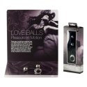 Rocks-Off Love Balls stalowe kulki treningowe z silikonowym łącznikiem 25mm