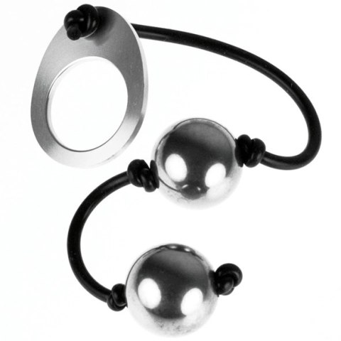 Rocks-Off Love Balls stalowe kulki treningowe z silikonowym łącznikiem 25mm Rocks-Off Love Balls stalowe kulki treningowe z silikonowym łącznikiem 25mm