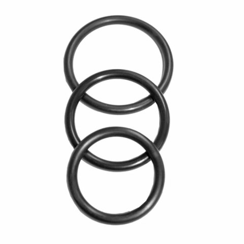 S&M Nitrile Ring Set - 3 elastyczne pierścienie, rożne rozmiary
