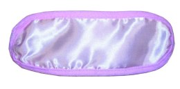 S&M Satin Blindfold Light Pink - satynowa opaska na oczy jasnorożowa
