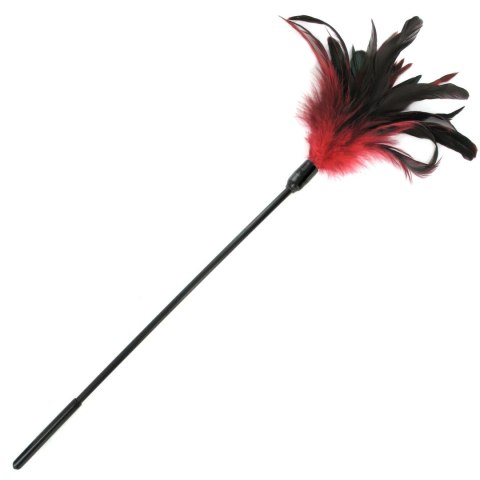 Sportsheets Starburst Tickler Red - piorko do masażu 40 cm czerwone
