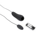 B Swish bnaughty Deluxe Black - jajko wibrujące, pilot, 6 trybow, wodoodporne
