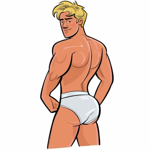Fleshlight Fantasy Power Bottom Boy - model anatomiczny, odcień skory, etui niebieskie Fleshlight Fantasy Power Bottom Boy - model anatomiczny, odcień skory, etui niebieskie
