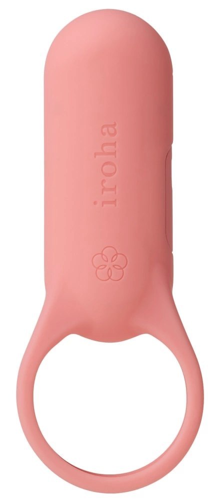 Iroha SVR+ Coral Pink - Wibrujący Pierścień Silikonowy, 8 Trybow, USB Iroha SVR+ Coral Pink - Wibrujący Pierścień Silikonowy, 8 Trybow, USB