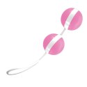 Joydivision Joyballs Trend Duo rożowo-białe - podwojny system treningowy 3,5 cm