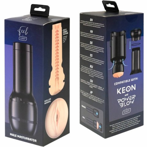 KIIROO Feel Stroker Neutralny - kompatybilny z KEON, jasny kolor KIIROO Feel Stroker Neutralny - kompatybilny z KEON, jasny kolor