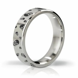 Mystim His Ringness Duke stalowy pierścień dekoracyjny 51mm grawerowany
