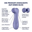 Satisfyer Pro 2 Generation 3 Violet - Intuicyjny Stymulator Air Pulse z Aplikacją