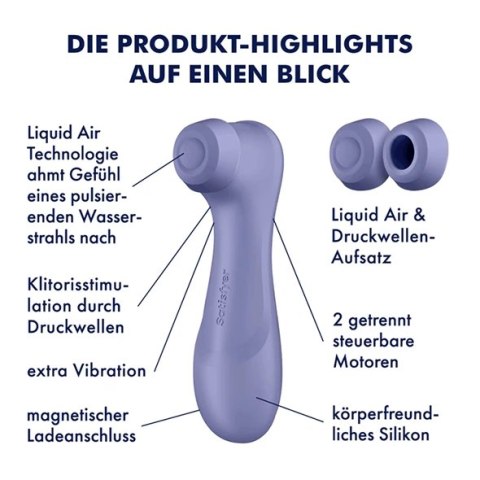 Satisfyer Pro 2 Generation 3 Violet - Intuicyjny Stymulator Air Pulse z Aplikacją Satisfyer Pro 2 Generation 3 Violet - Intuicyjny Stymulator Air Pulse z Aplikacją