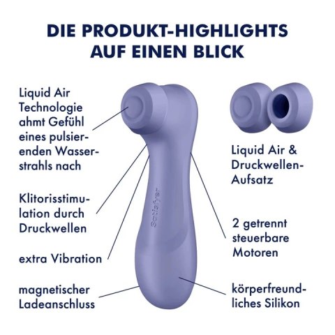 Satisfyer Pro 2 Generation 3 Violet - Intuicyjny Stymulator Air Pulse z Aplikacją Satisfyer Pro 2 Generation 3 Violet - Intuicyjny Stymulator Air Pulse z Aplikacją