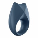 Satisfyer Royal One - silikonowy pierścień wibrujący z aplikacją, niebieski