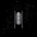 Tenga Flip Hole Black - rozkładana maszyna intymna z przyciskami