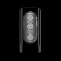 Tenga Flip Hole Black - rozkładana maszyna intymna z przyciskami