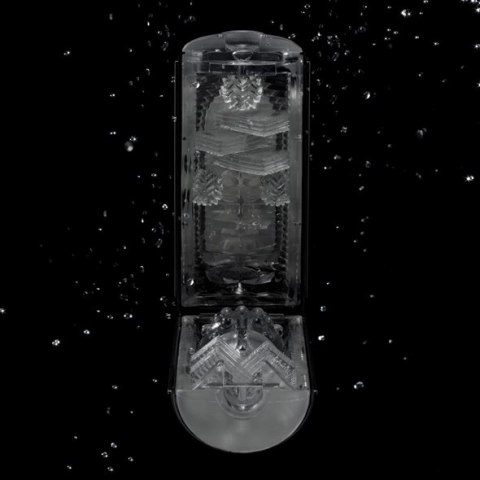 Tenga Flip Hole Black - rozkładana maszyna intymna z przyciskami Tenga Flip Hole Black - rozkładana maszyna intymna z przyciskami