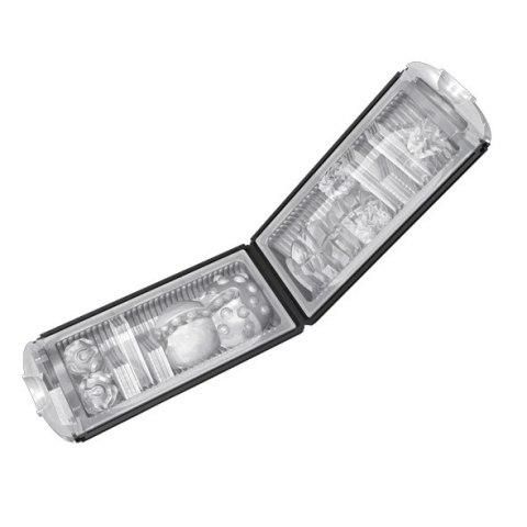 Tenga Flip Hole Black - rozkładana maszyna intymna z przyciskami Tenga Flip Hole Black - rozkładana maszyna intymna z przyciskami