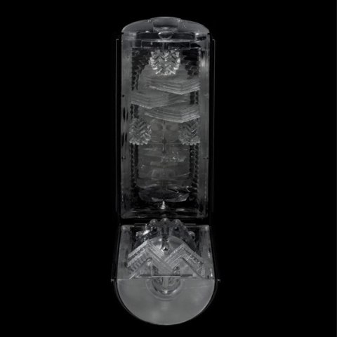 Tenga Flip Hole Black - rozkładana maszyna intymna z przyciskami Tenga Flip Hole Black - rozkładana maszyna intymna z przyciskami