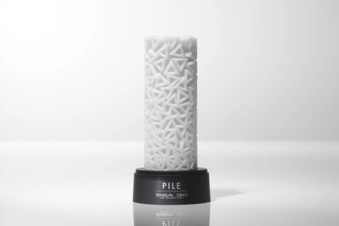 Tenga Sleeve 3D Pile - model z trojkątną teksturą, 15,65 cm Tenga Sleeve 3D Pile - model z trojkątną teksturą, 15,65 cm