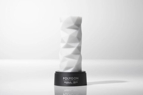 Tenga Sleeve 3D Polygon - model intymny z geometryczną strukturą 15,6 cm Tenga Sleeve 3D Polygon - model intymny z geometryczną strukturą 15,6 cm