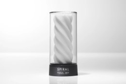 Tenga Sleeve 3D Spiral - model intymny z anatomiczną spiralną teksturą