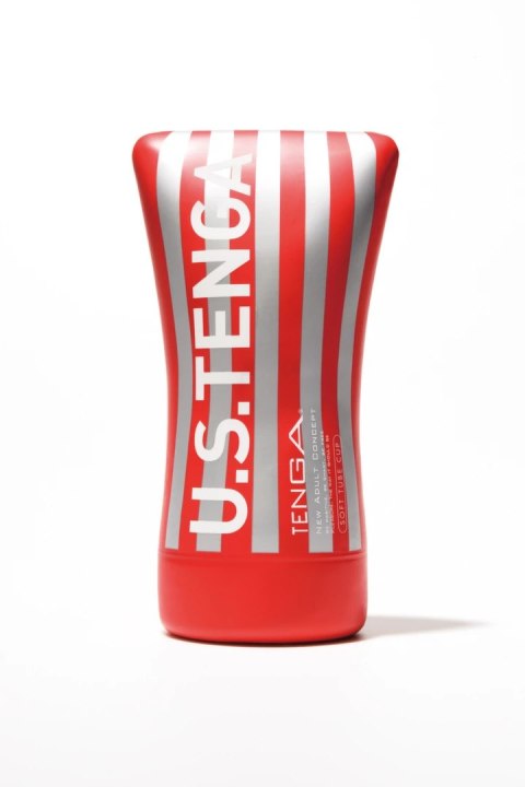 Tenga US Soft Tube Cup - anatomiczna tuba, duży rozmiar, miękka struktura Tenga US Soft Tube Cup - anatomiczna tuba, duży rozmiar, miękka struktura