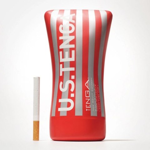 Tenga US Soft Tube Cup - anatomiczna tuba, duży rozmiar, miękka struktura Tenga US Soft Tube Cup - anatomiczna tuba, duży rozmiar, miękka struktura