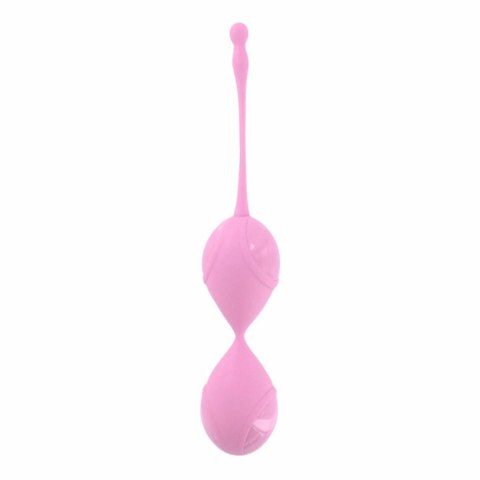 Vibe Therapy Fascinate Pink - kulki treningowe Kegla silikonowe, 20,5 cm