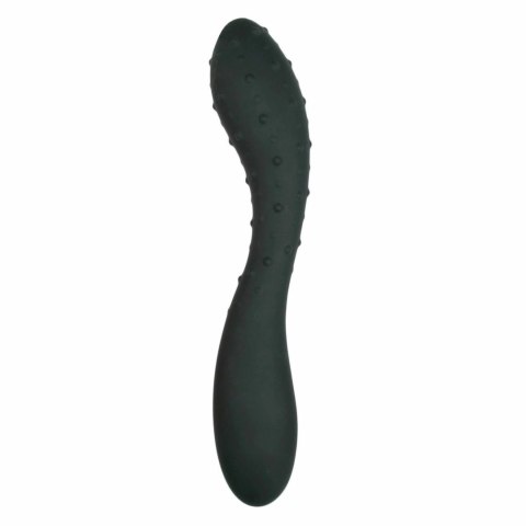 EasyToys Model Zakrzywiony z Wypustkami, Silikonowy, 18 cm - Czarny